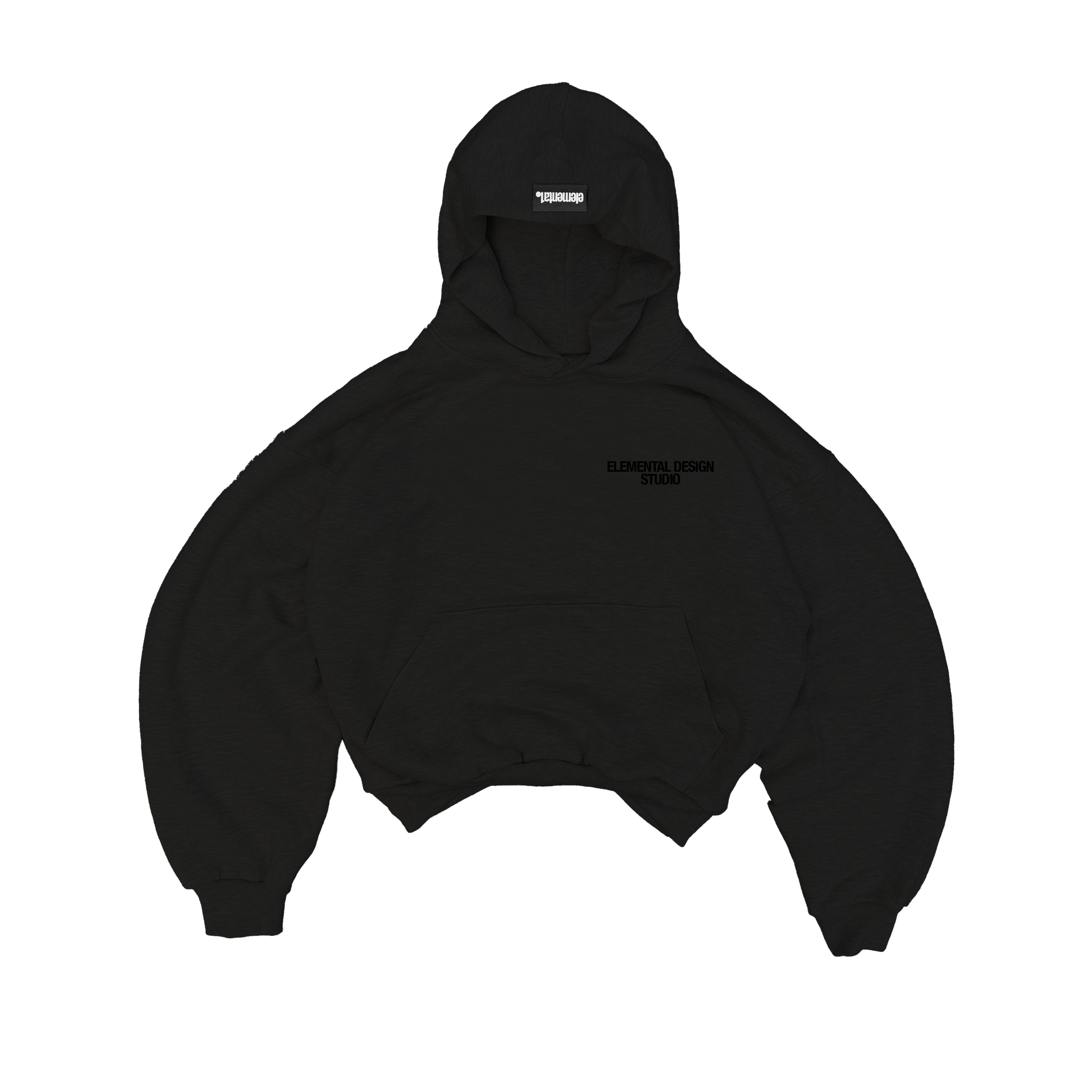 ELEMENTAL DESIGN STUDIO PULLOVER FLEECE HOODIE