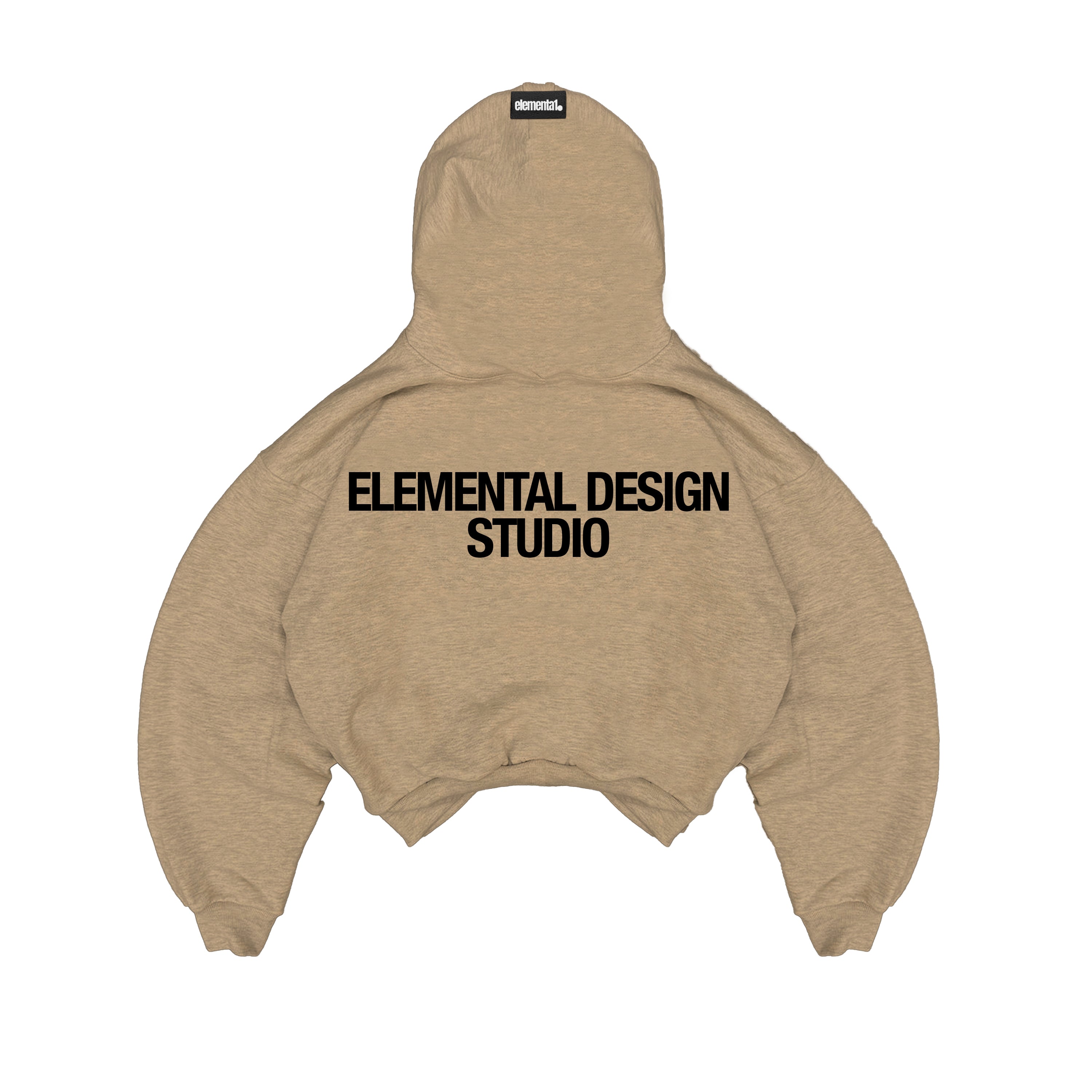 ELEMENTAL DESIGN STUDIO PULLOVER FLEECE HOODIE