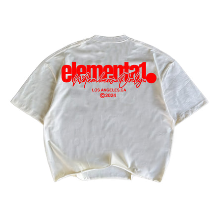 ELEMENTAL MEMBERS ONLY BOXY T-SHIRT